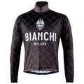 Bianchi Milano Traono Men's Winter Cycling Jacket (Black) 4XL