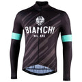Bianchi Bianzone Men's Long Sleeve Cycling Jersey (Black) S, M