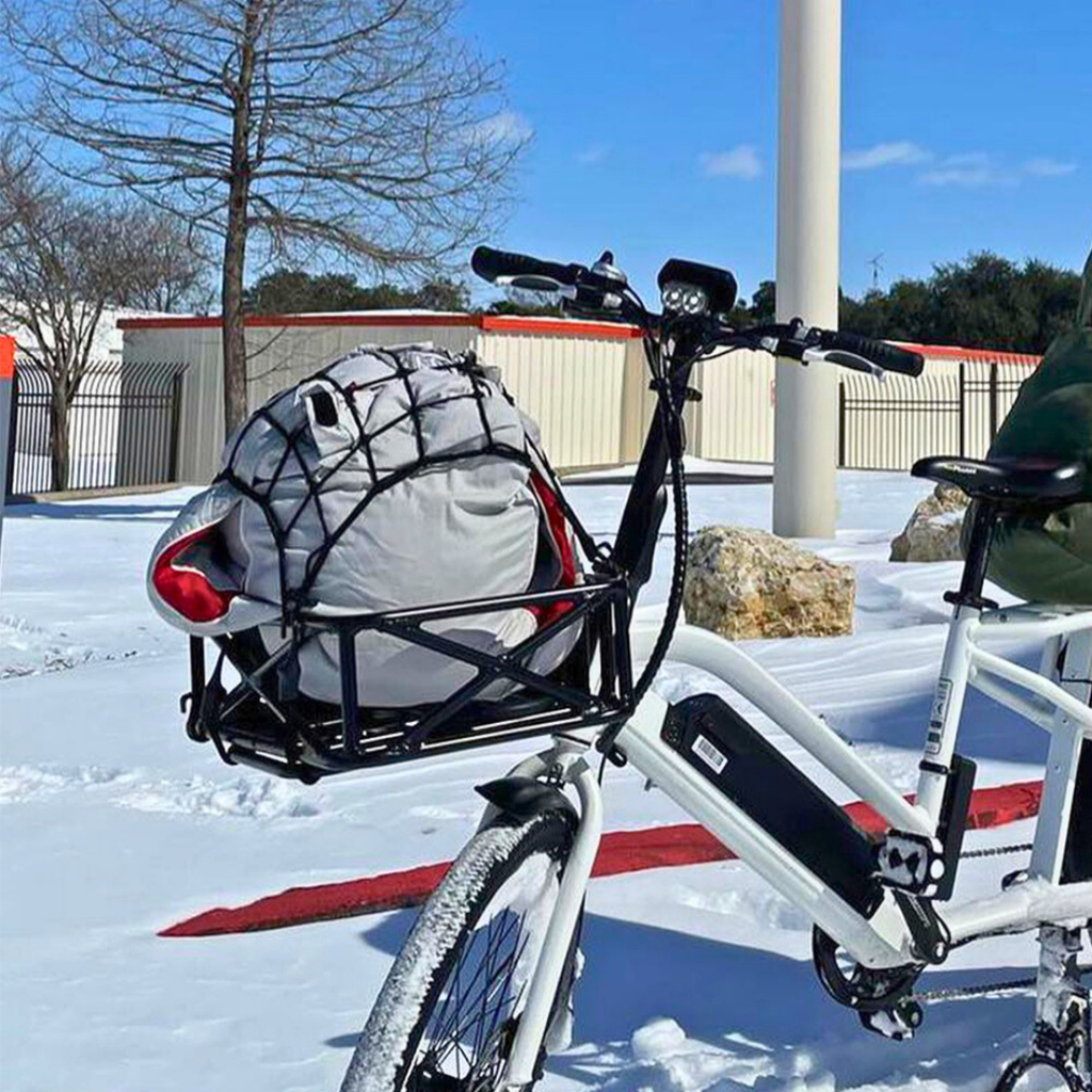 EUNORAU Bike Basket — Black