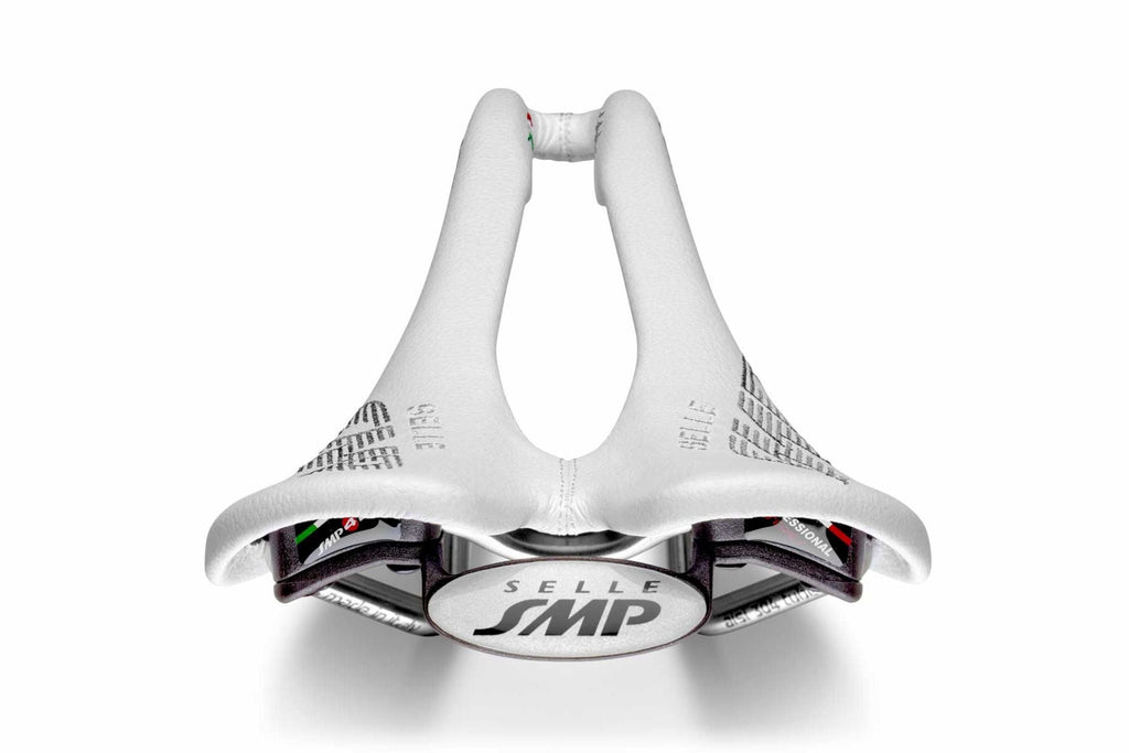 Selle SMP Composit Saddle with Steel Rails (White)