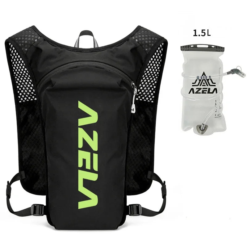 5L Running Hydration Vest Backpack Lightweight Jogging Pack 1.5L Water Bladder Bag Daypack for Hiking Trail Cycling Marathon