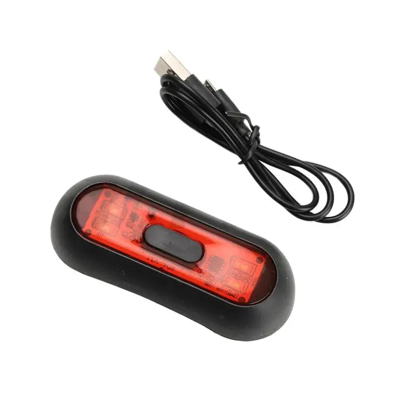 Luces Para Casco Bike Taillight Motorcycle Bicycle Helmet Safety Signal Warning Rear Lamp Waterproof Moto Helmet LED Light