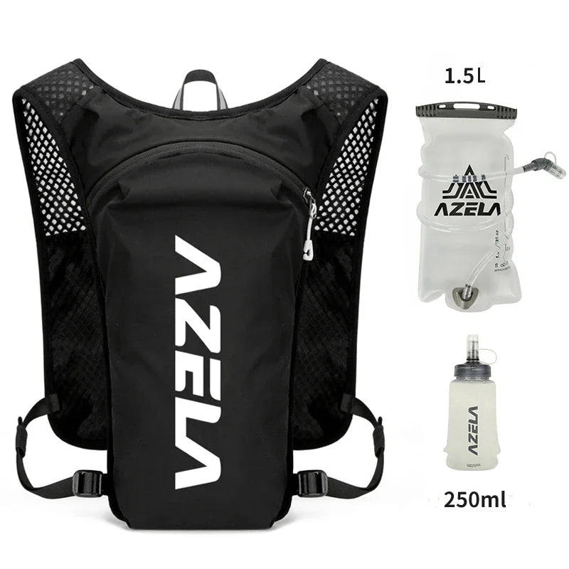 5L Running Hydration Vest Backpack Lightweight Jogging Pack 1.5L Water Bladder Bag Daypack for Hiking Trail Cycling Marathon
