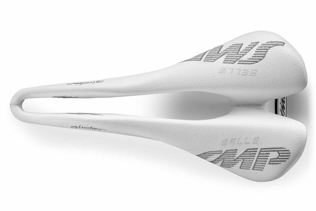 Selle SMP Glider Saddle with Steel Rails (White)