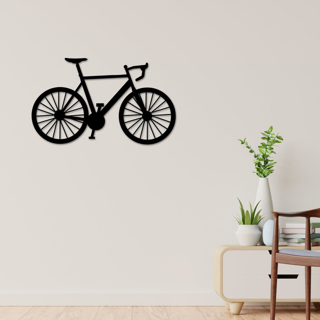 Bicycle Metal Wall Art, Metal Bike Art, Cycling Gifts , Bike Wall Sign, Bicycle Wall Decor, Cycling Art, Gifts for Dad, Fathers Day Gift