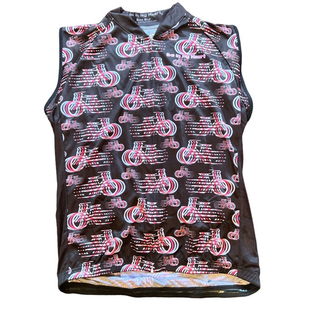 Bike Blur Women's Sleeveless Cycling Jersey (L, XL, 2XL)