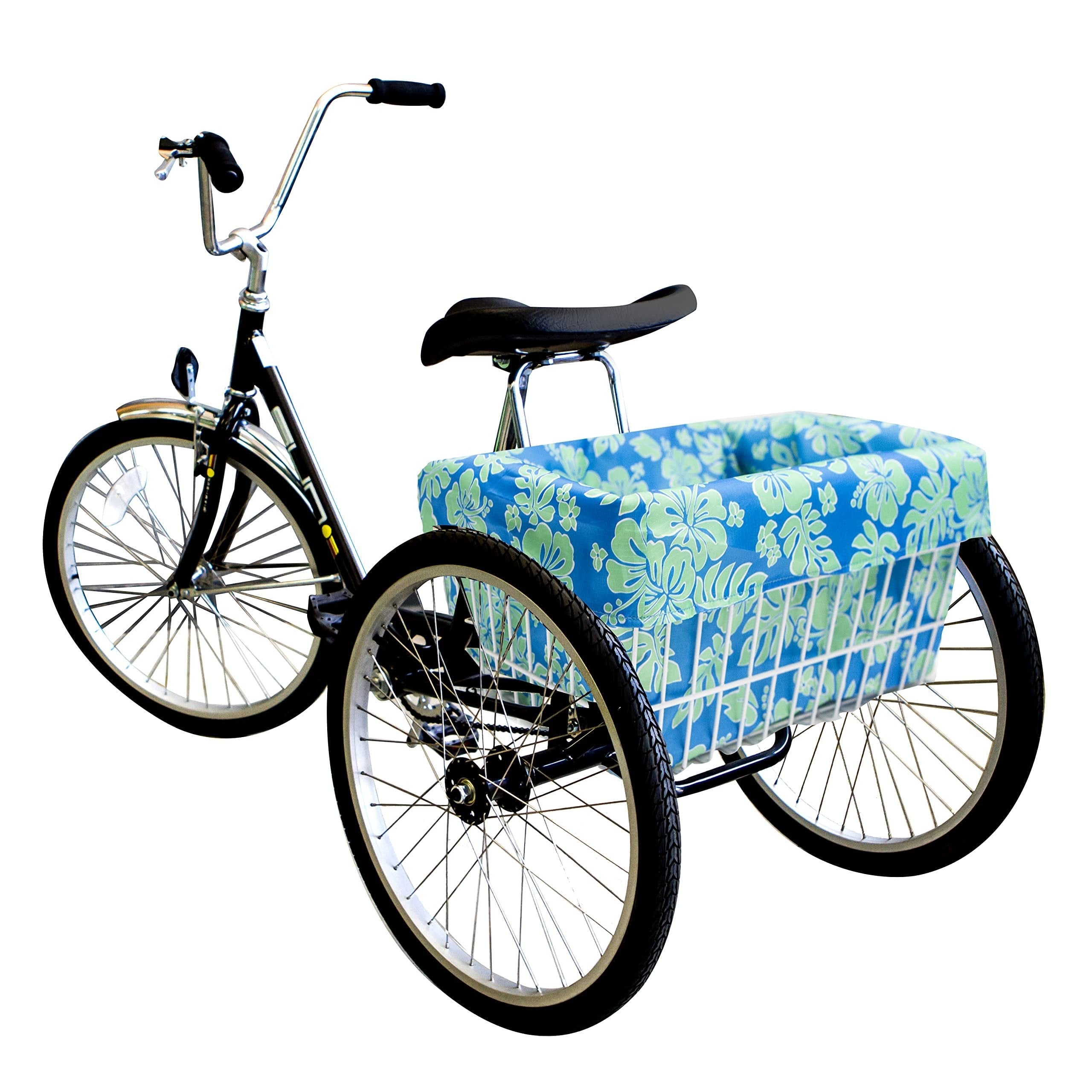 CRUISER CANDY Trike Basket Liner (Extra Large) PINEAPPLE