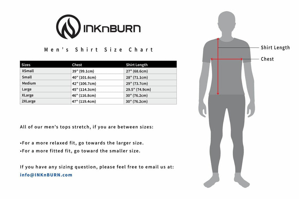 INKnBURN Men's NYC Tribute Tech Shirt (Large)