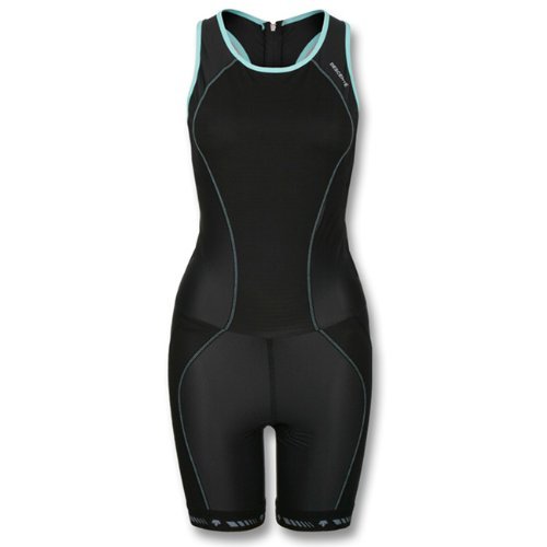Descente 2010 Women's C6 Triathlon Suit - 80704 (Black - XS)