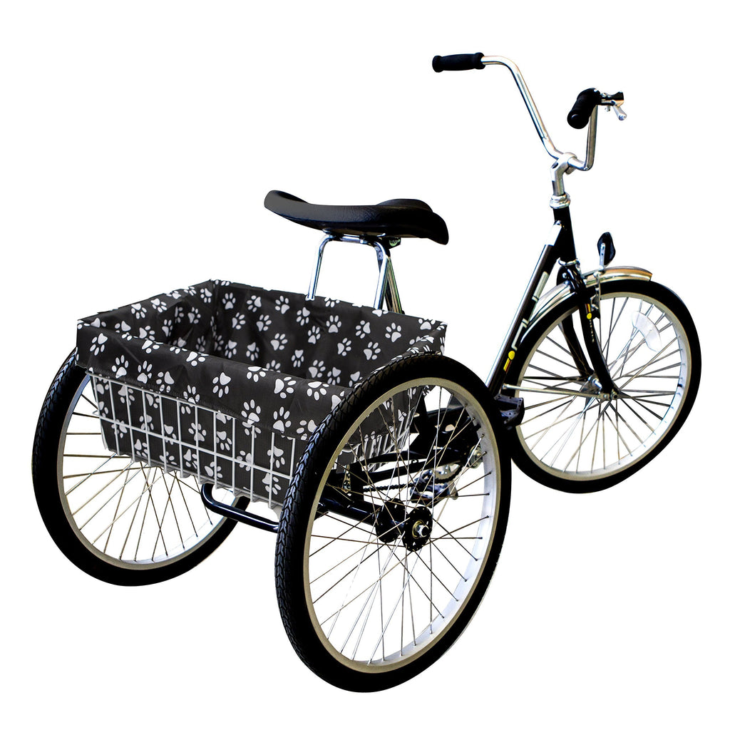 CRUISER CANDY Trike Basket Liner (Extra Large) I LOVE MY BIKE