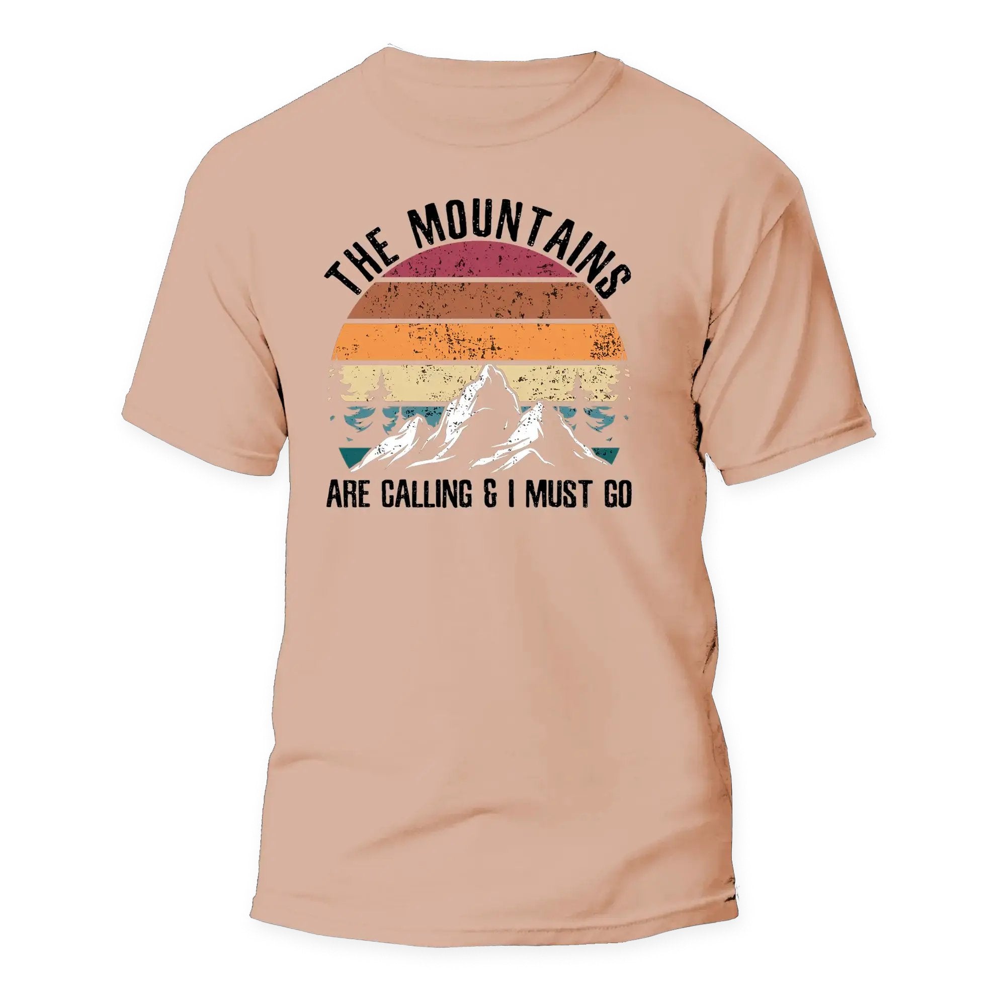 Hiking The Mountains Are Calling T-Shirt