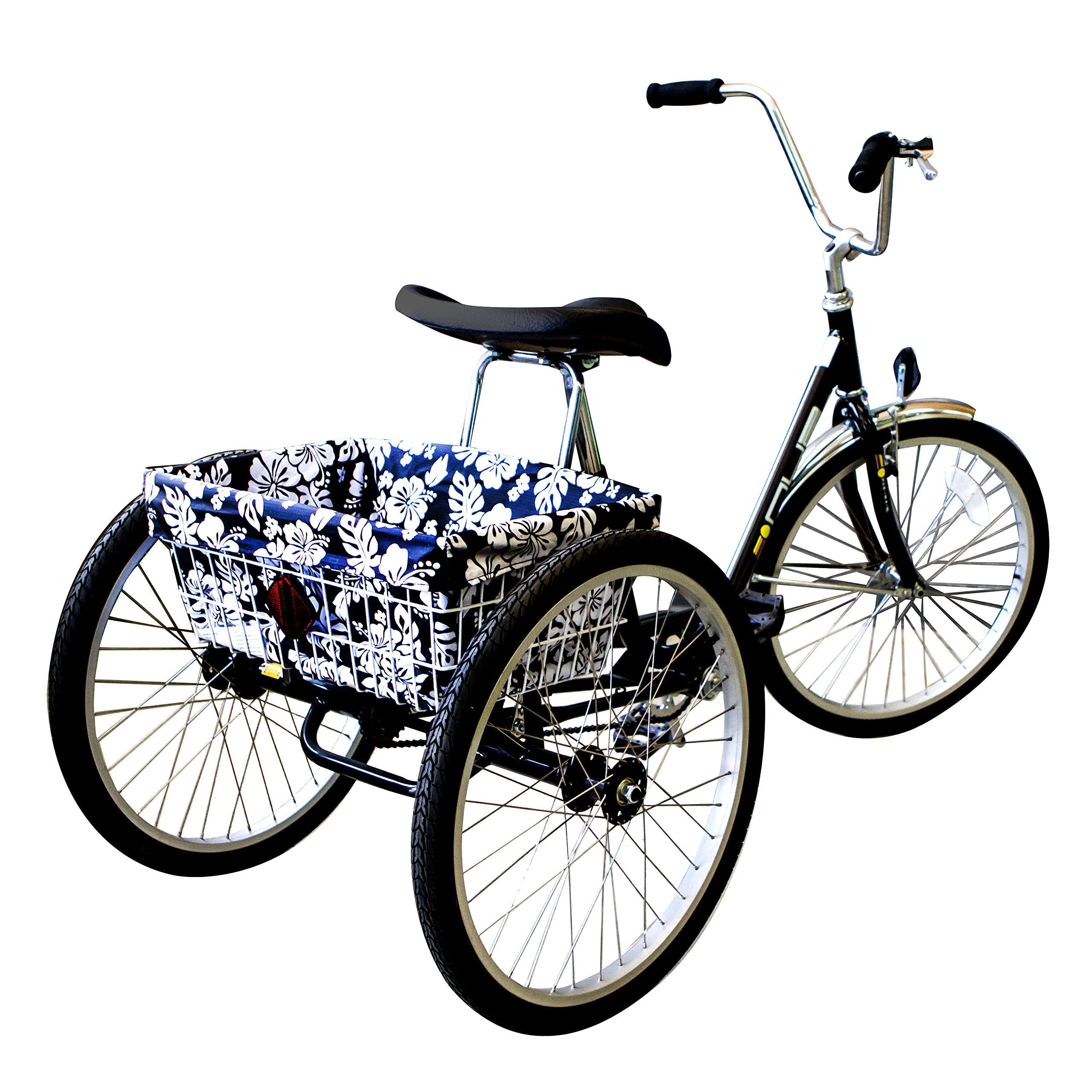 CRUISER CANDY Trike Basket Liner (Extra Large) PINEAPPLE