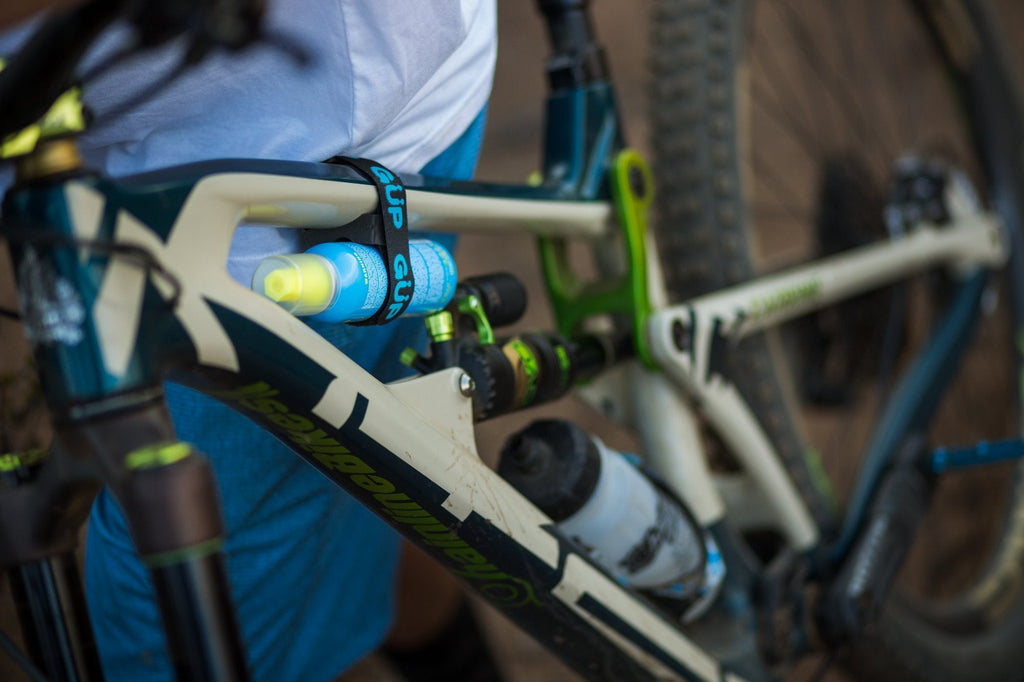 GUP (GÜP) Industries Holster Utility Strap Carry Solution With Non-Slip Rubber Grommet To Protect Bike Frame