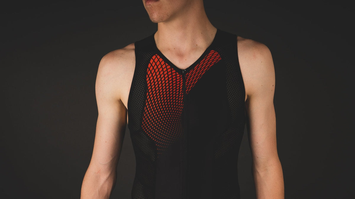 Men's Kona Triathlon Race Suit with Sublimated Graphics