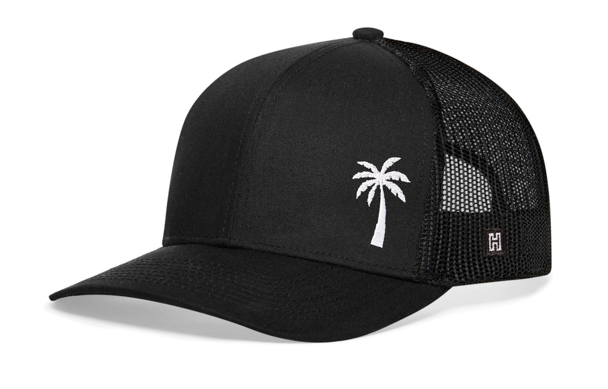 Palm Tree Trucker Hat  |  Beach Snapback