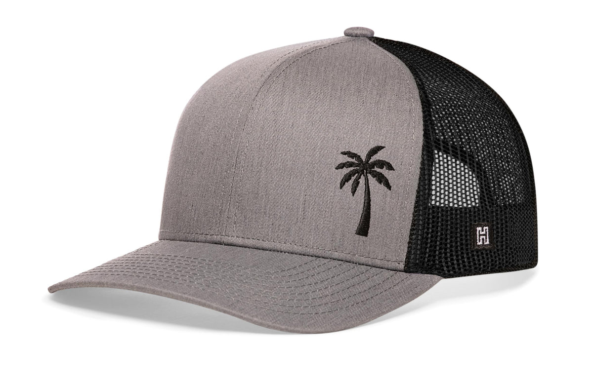 Palm Tree Trucker Hat  |  Beach Snapback