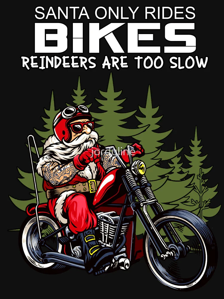 Santa Claus santa motorcycle biker