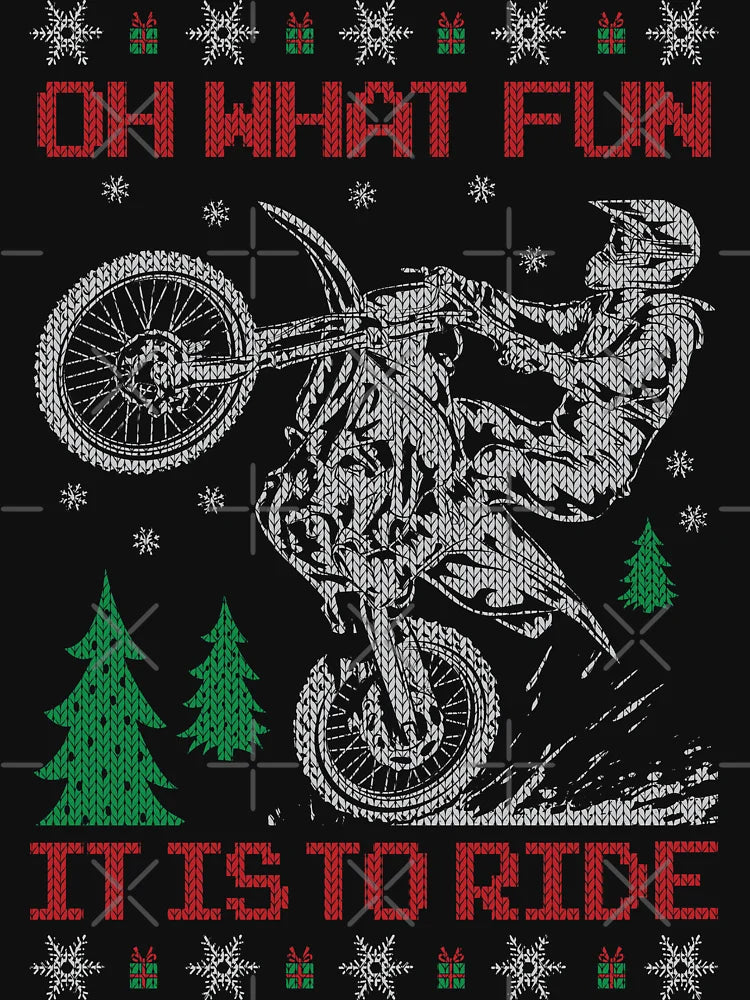Dirt Bike Ugly Christmas