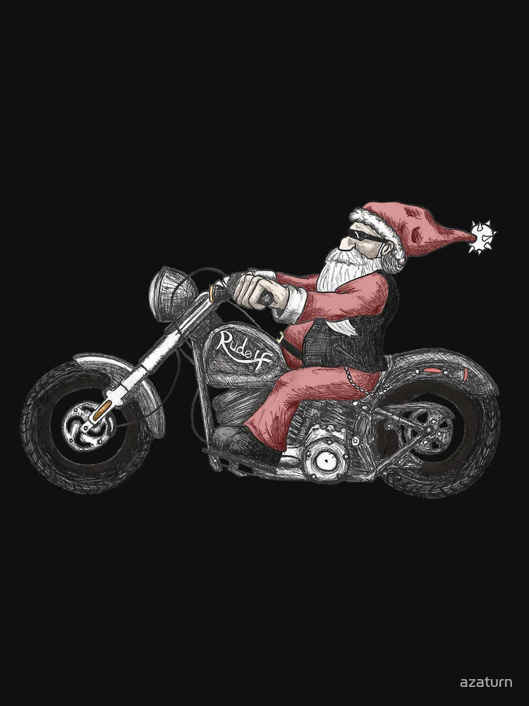 Biker Santa