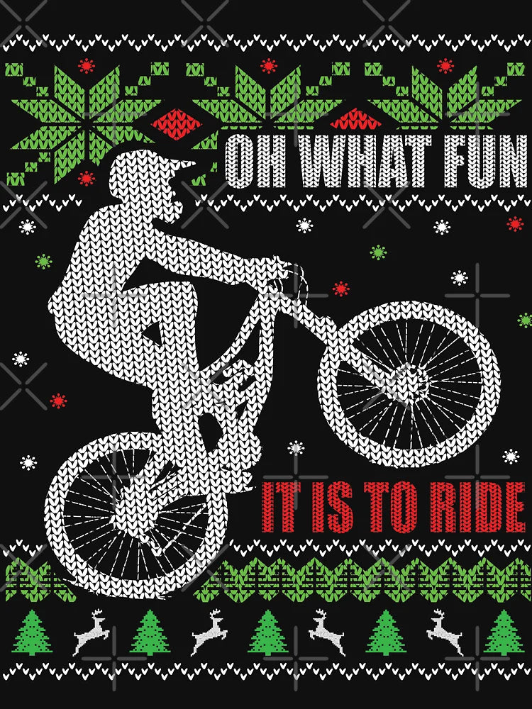 Mountain Bike Ugly Christmas