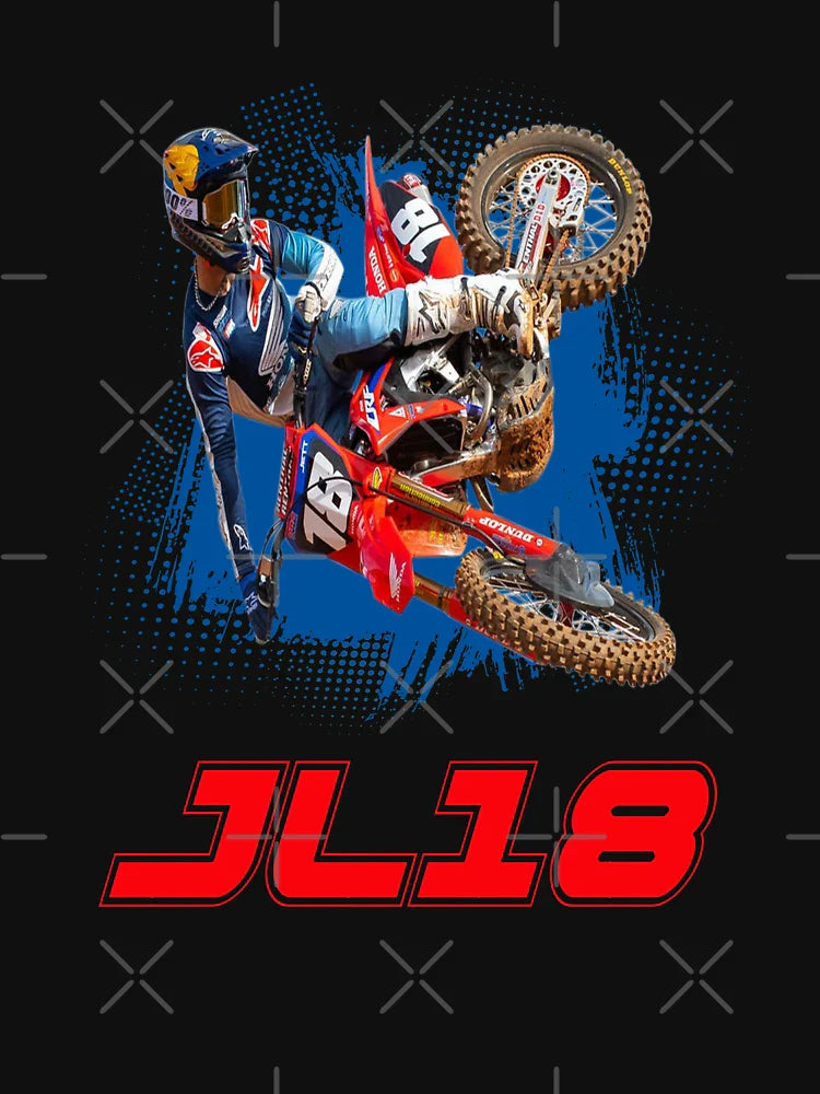 Jett JL18 Lawrence motocross legend Dirt bike Champion 18 Gift Design 2021 2022