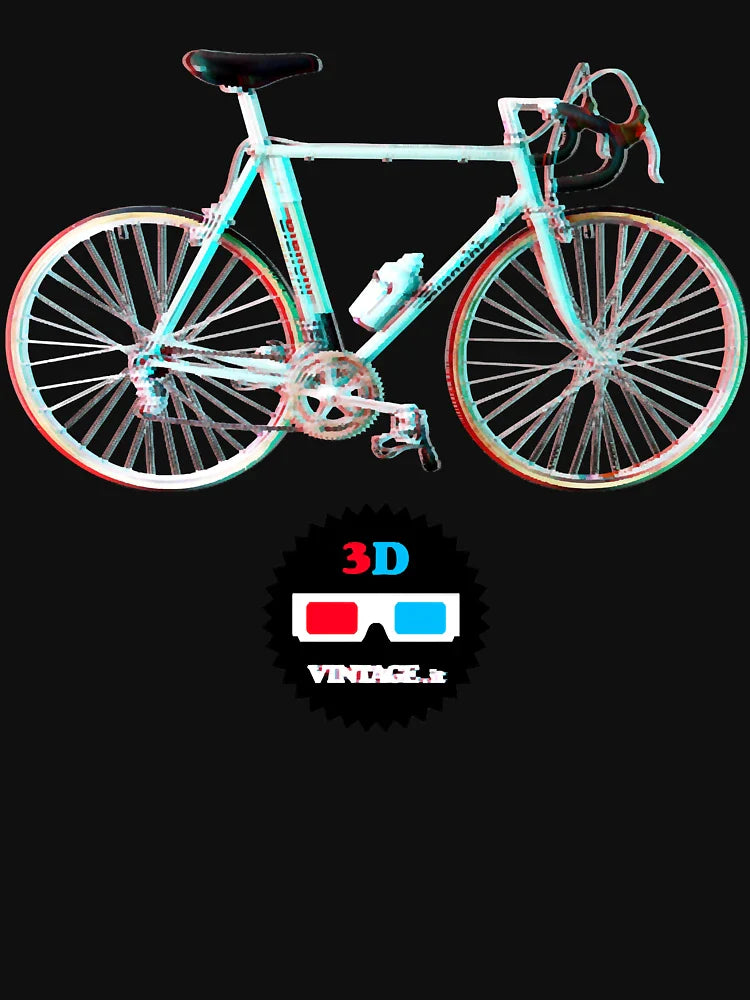 Bianchi bike 3D vintage