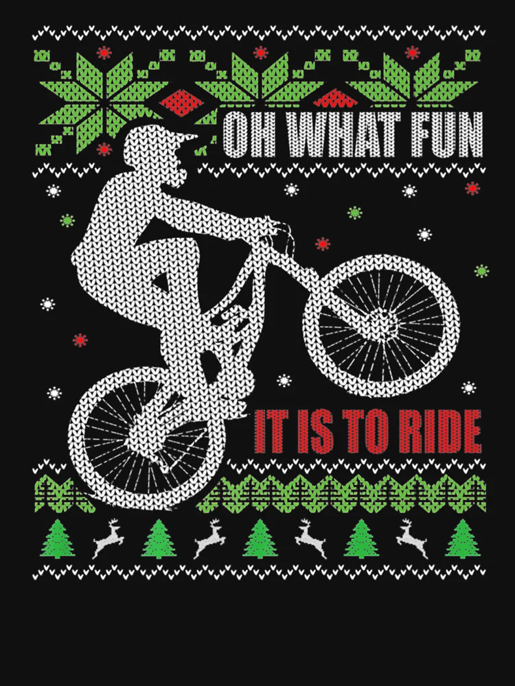 Mountain Bike Ugly Christmas Mountain Biking