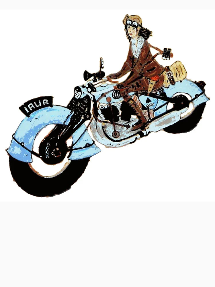 motorbike woman