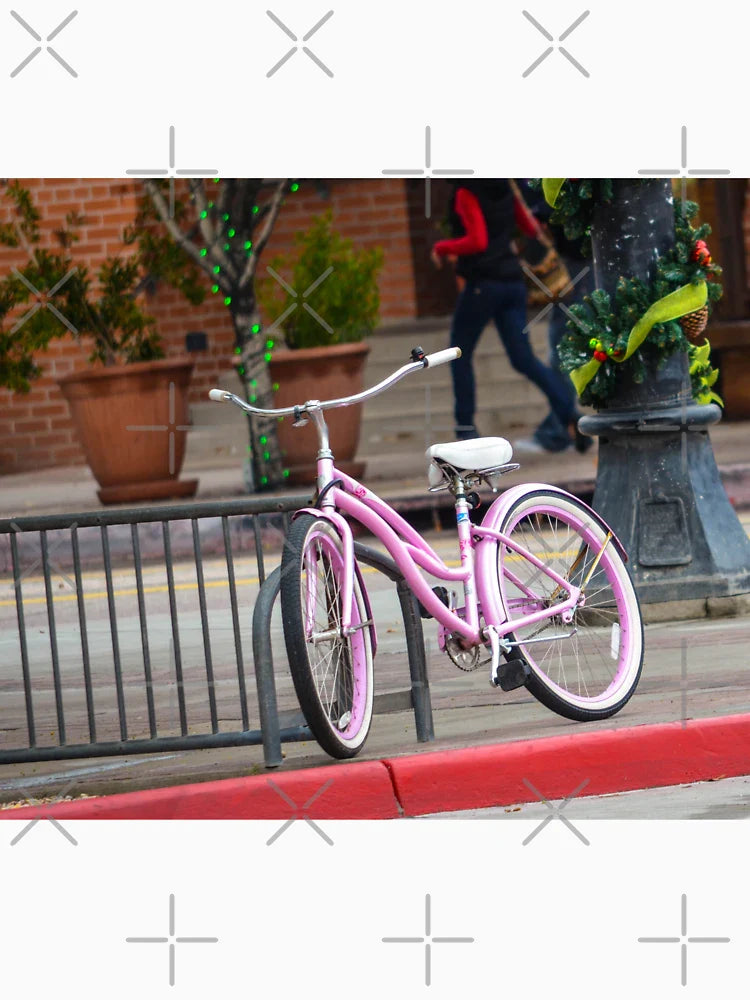Pink Bicycle Holiday Season