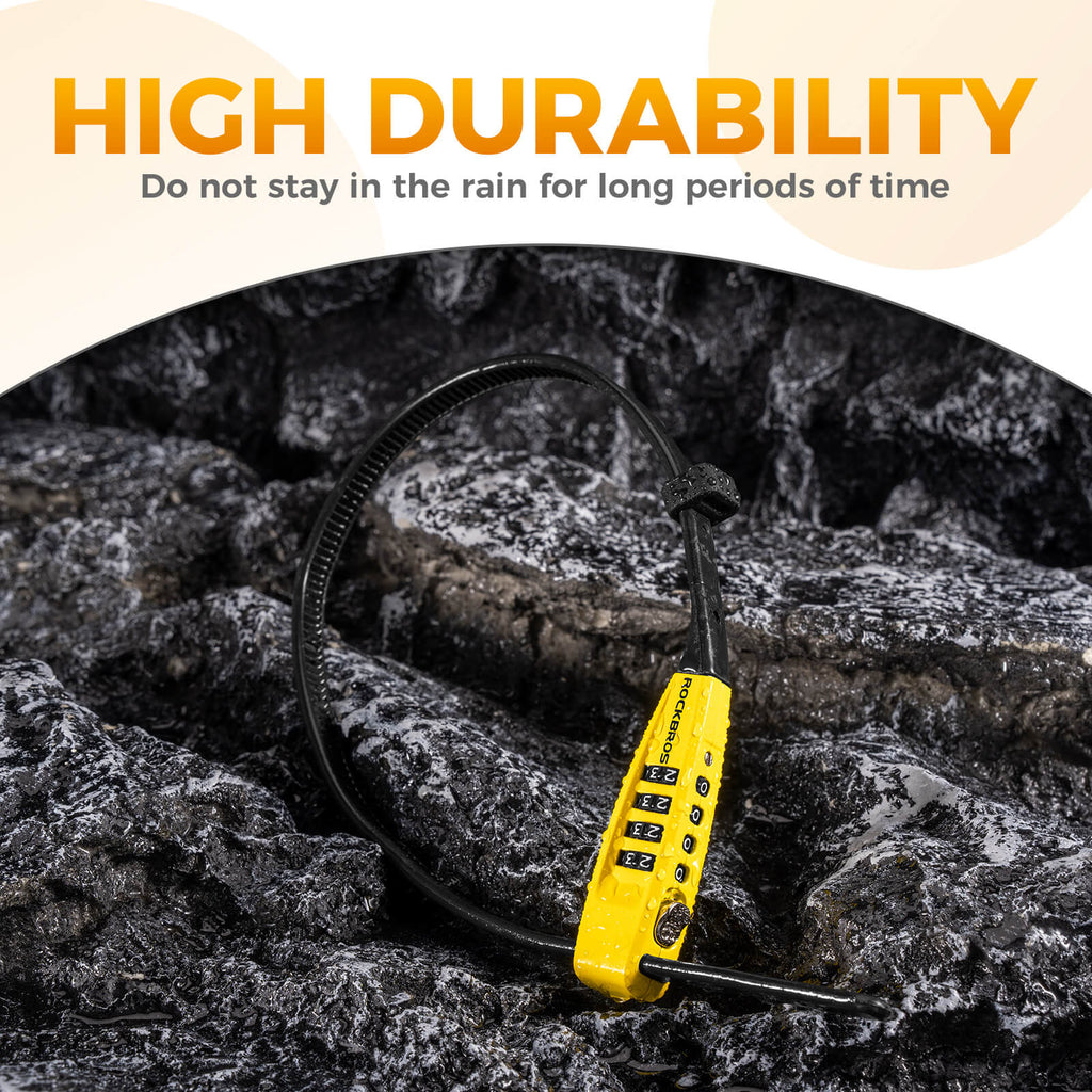 Portable Combination Cable Lock