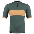 Campagnolo Ekar Genebe Gravel Wool Men's Cycling Jersey (Green) M, L, XL, 2XL