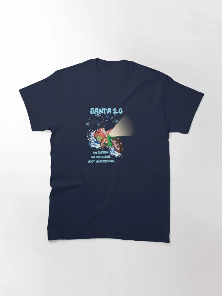 Santa 2.0 Motorcycle Rider – Funny Christmas Biker