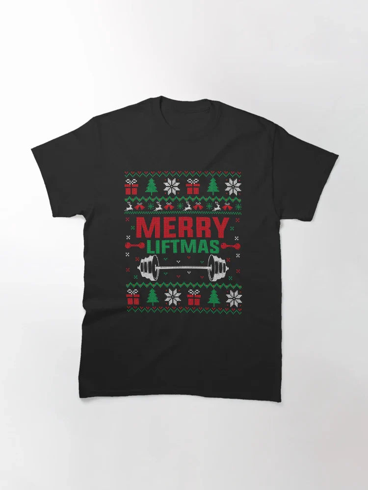 Merry Liftmas Ugly Christmas Gym Fitness