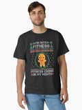 I_m Into Fitness Cookie Gingerbread Ugly Sweater Christmas
