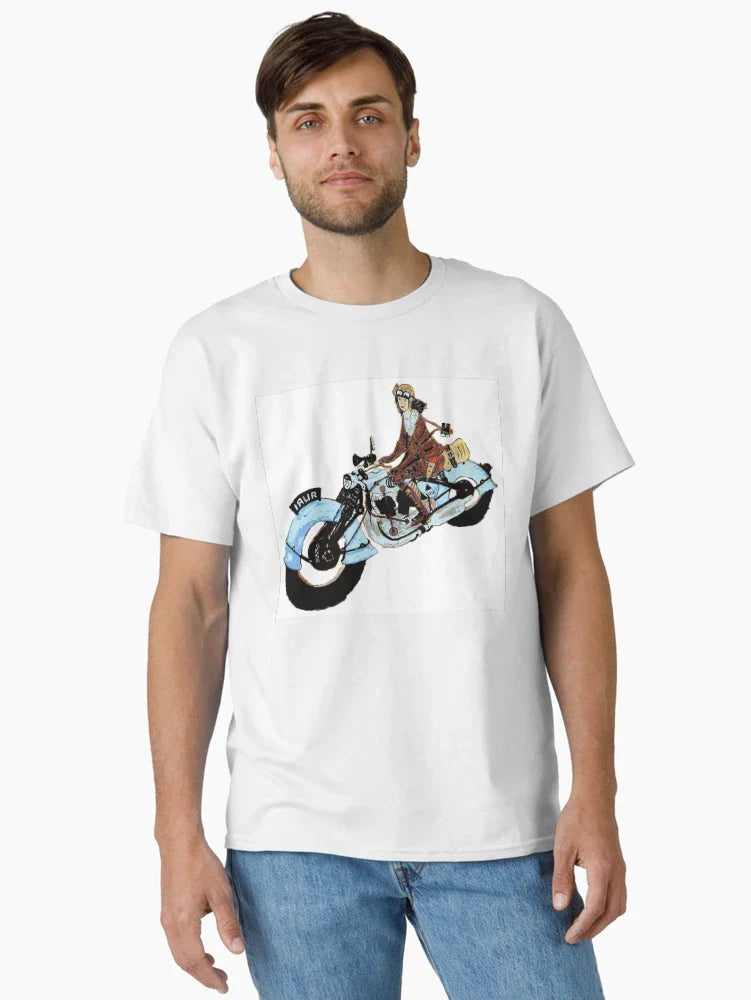 motorbike woman
