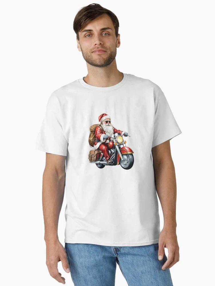 Santa On Motorbike with Gifts