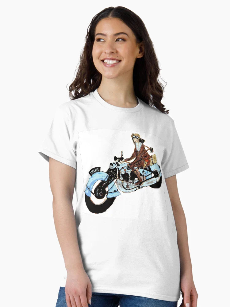 motorbike woman