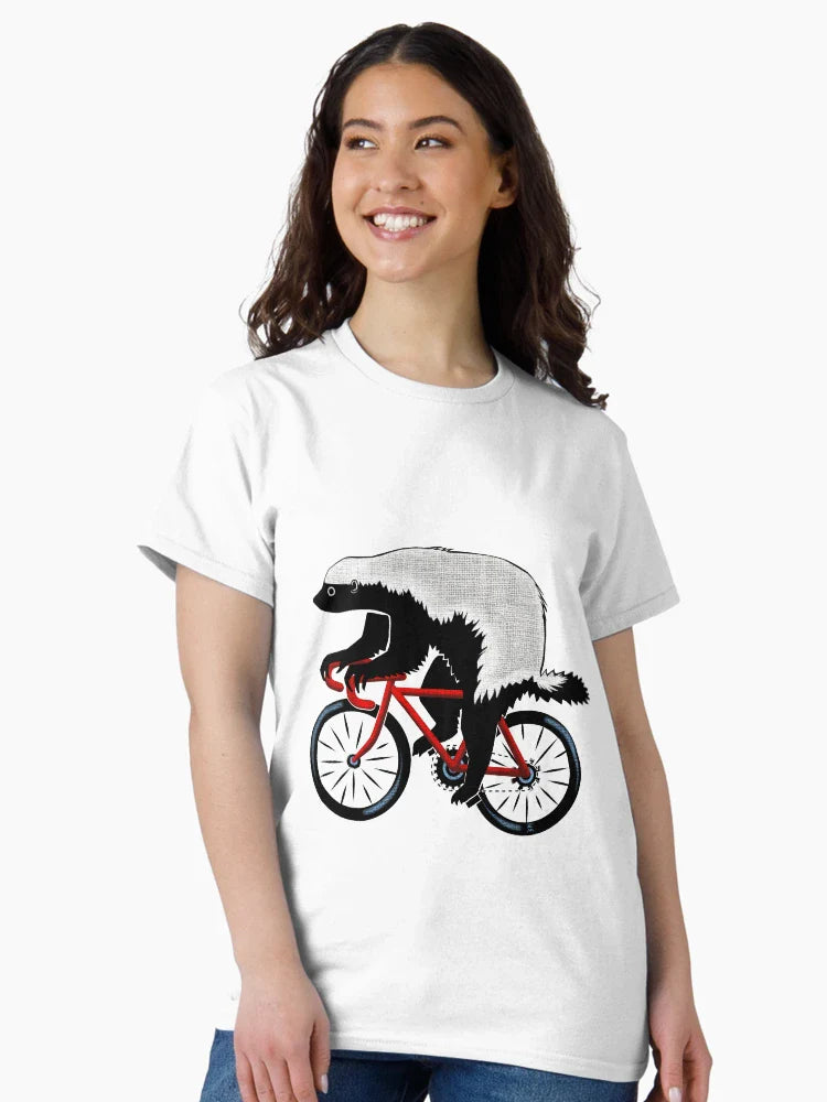 Honey Badger On A Bicycle