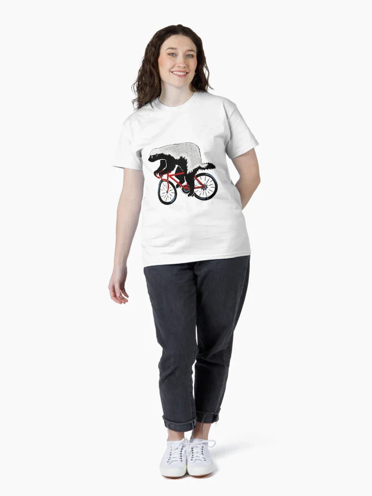 Honey Badger On A Bicycle