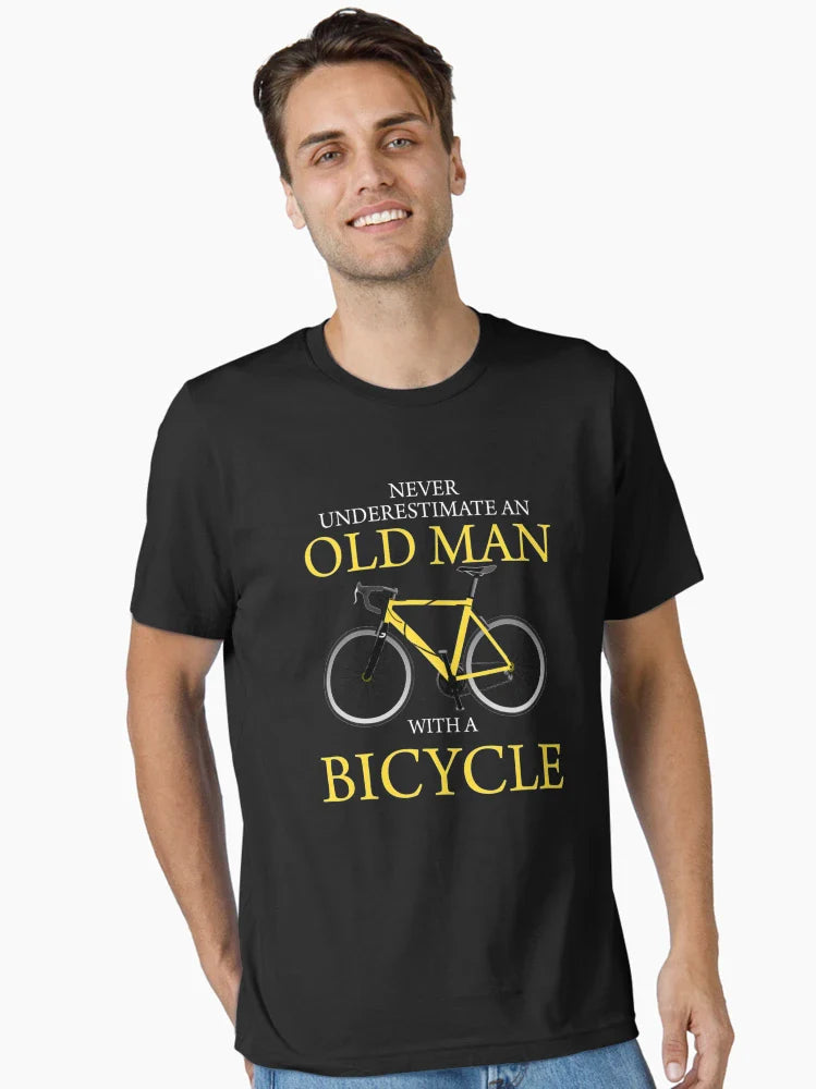 Never Underestimate Old Man With Bicycle Gift For Fans, Gift For Men and Women, Gift Halloween Day, Gift Thanksgiving, Gift Christmas Day
