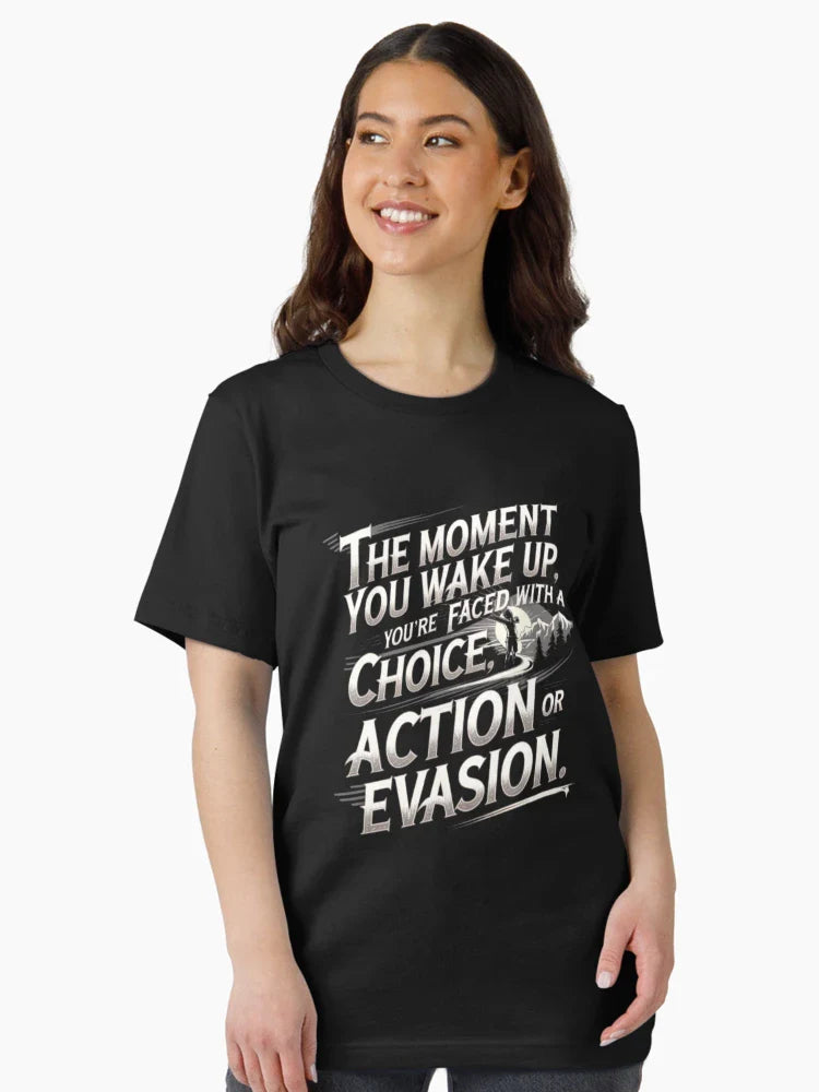 Take Action – Hustle Mindset Motivational quotes T-shirt for Professionals, Motivational quotes lovers , students and fitness enthusiasts