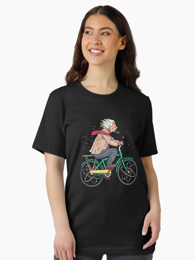 Albert Einstein Atomic Ride - Phsyics Chemistry Bicycle