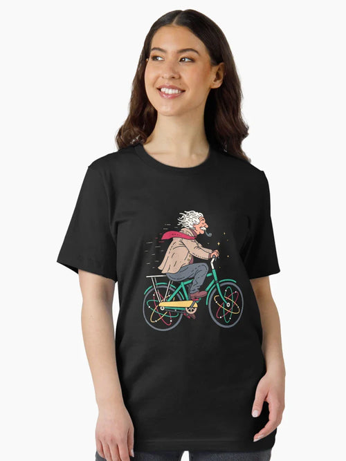Albert Einstein Atomic Ride - Phsyics Chemistry Bicycle