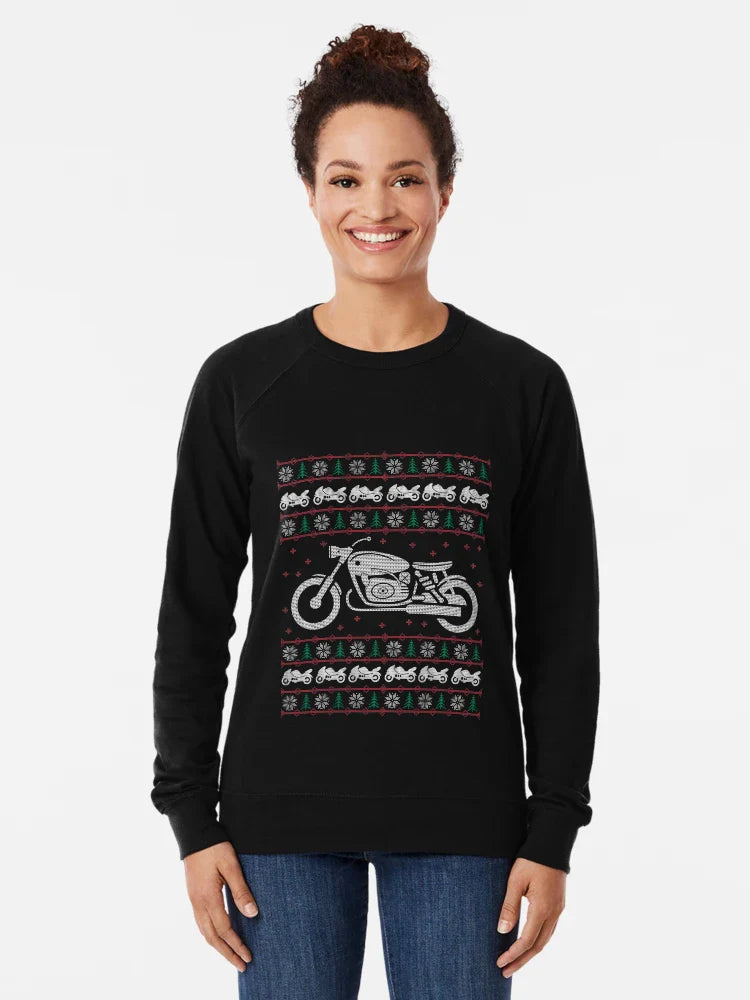 Motorbike - Ugly Christmas Sweater - Ugly Christmas Sweater - Gift