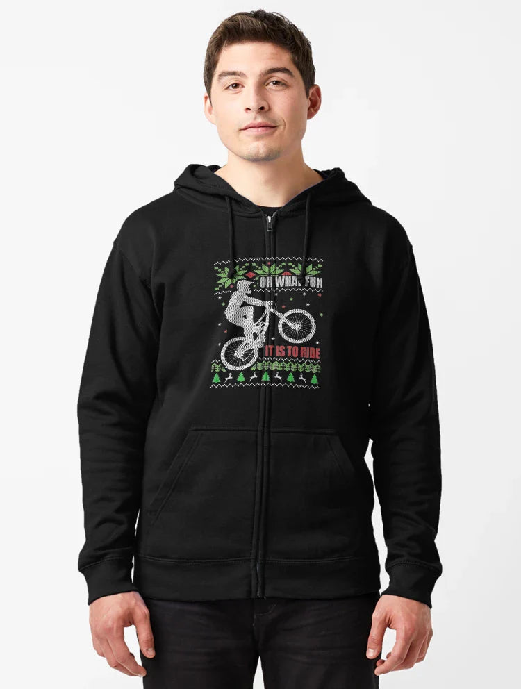 Mountain Bike Ugly Christmas Mountain Biking