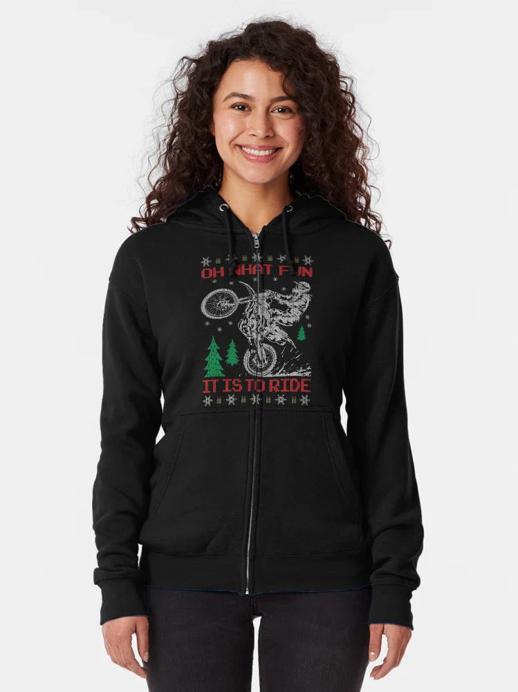 Dirt Bike Ugly Christmas
