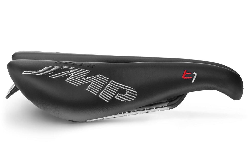 Selle SMP Triathlon T1 Saddle with Carbon Rails (Black)