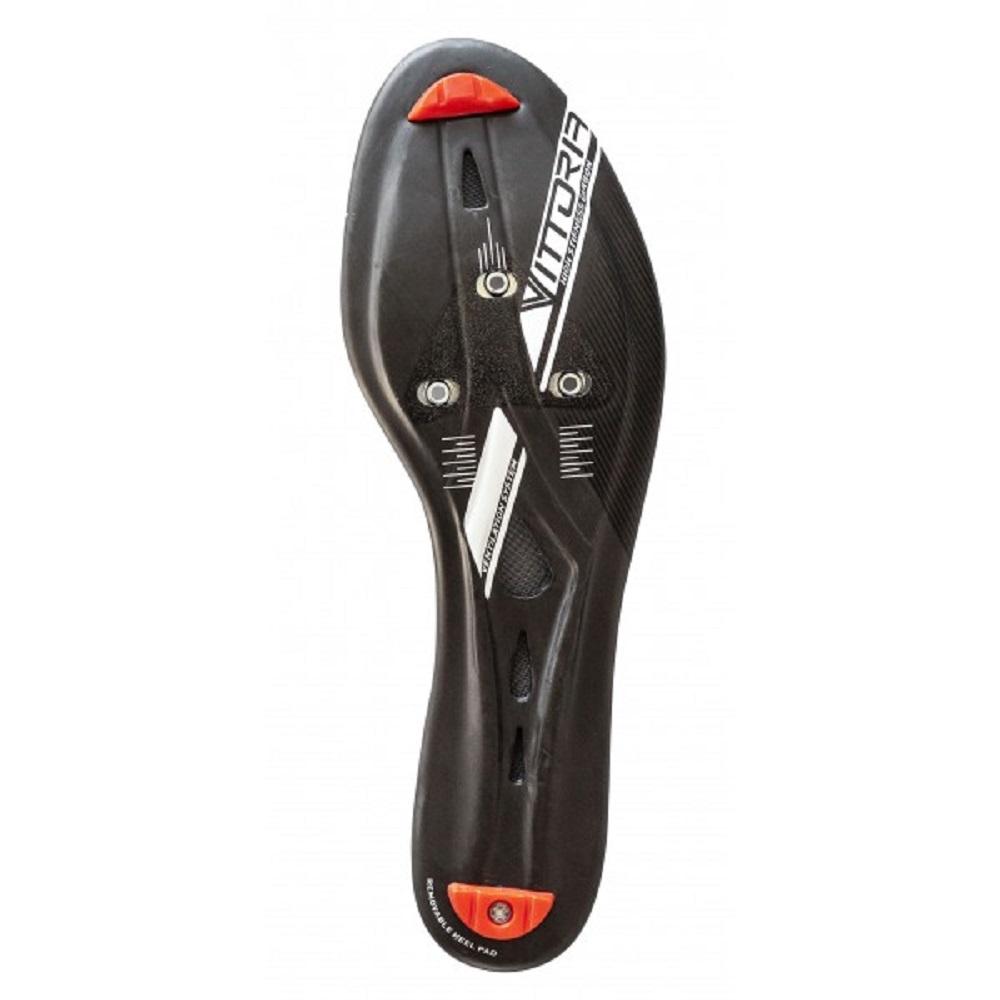 2025 Vittoria Veloce Carbon Road Cycling Shoes (Grey/Black) EU 42