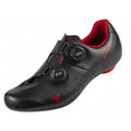 Vittoria Veloce Carbon Road Cycling Shoes (Black/Red) EU 38, EU 42